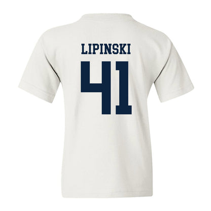 Maine - NCAA Men's Ice Hockey : JADEN LIPINSKI - Classic Fashion Shersey Youth T-Shirt-1