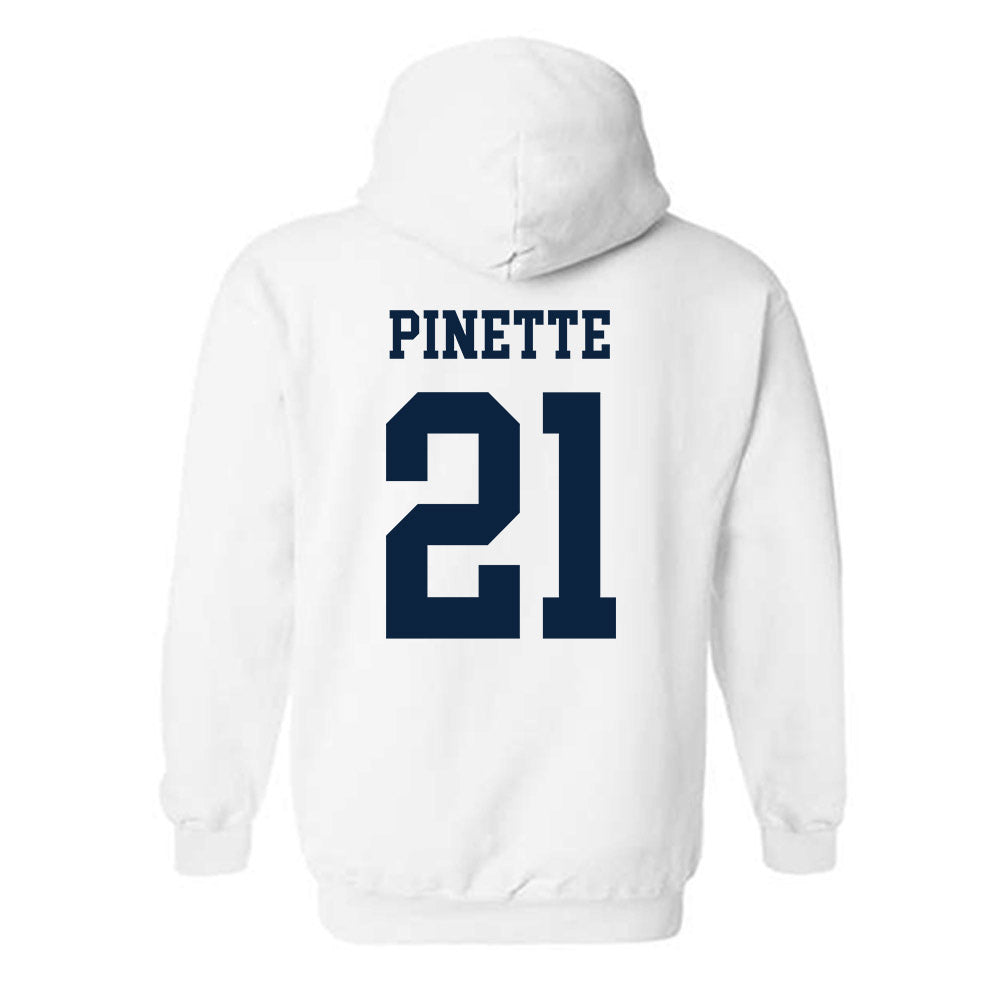 Maine - NCAA Women's Soccer : Jordane Pinette - Classic Fashion Shersey Hooded Sweatshirt-1
