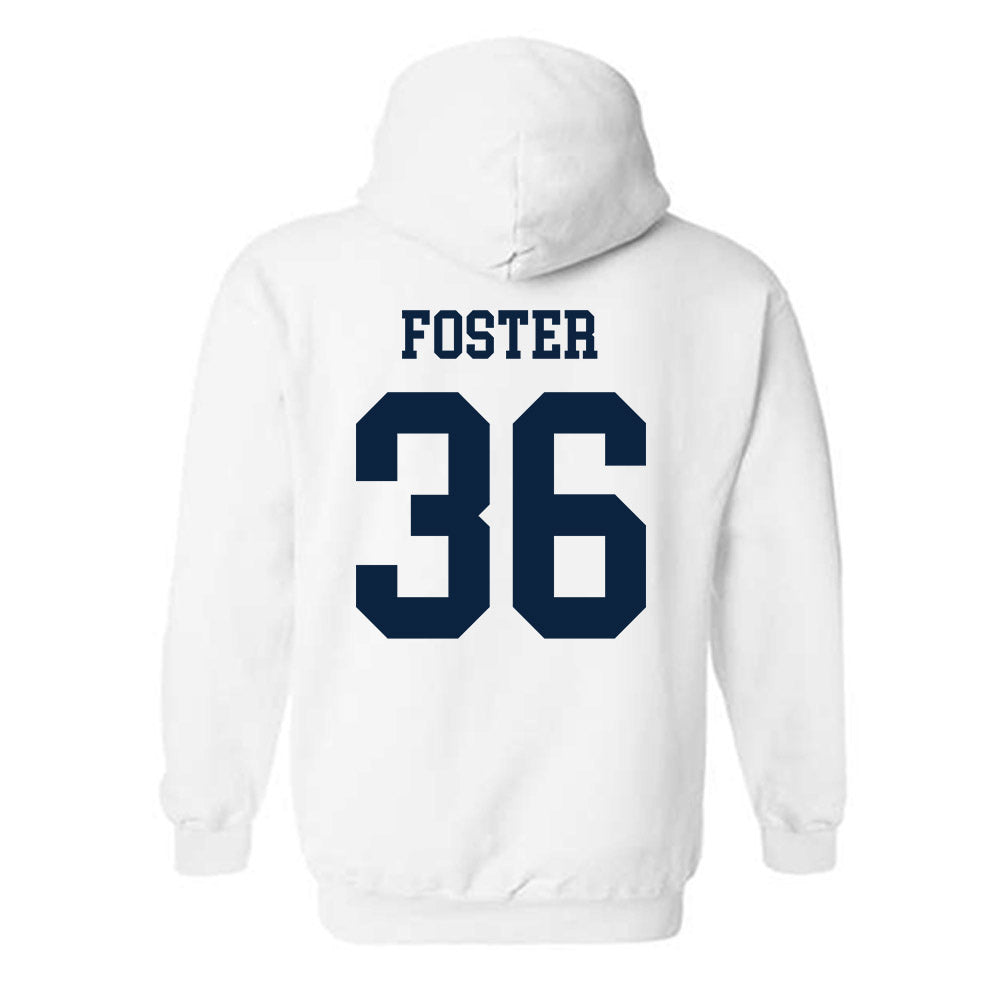 Maine - NCAA Football : Zeb Foster - Classic Fashion Shersey Hooded Sweatshirt-1