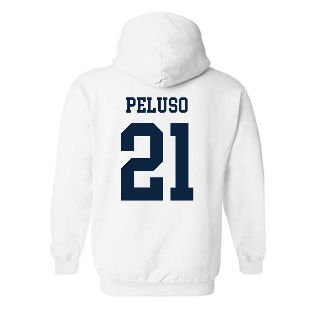 Maine - NCAA Men's Ice Hockey : NICHOLAS PELUSO - Classic Fashion Shersey Hooded Sweatshirt-1