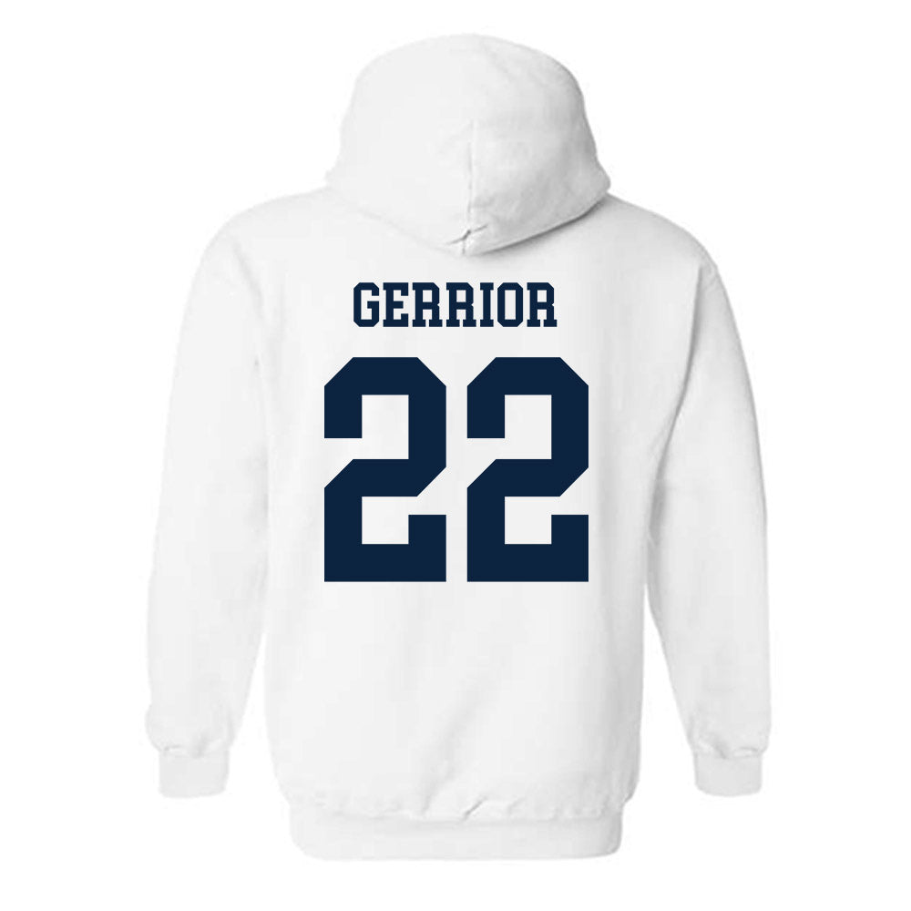 Maine - NCAA Men's Ice Hockey : Will Gerrior - Classic Fashion Shersey Hooded Sweatshirt-1
