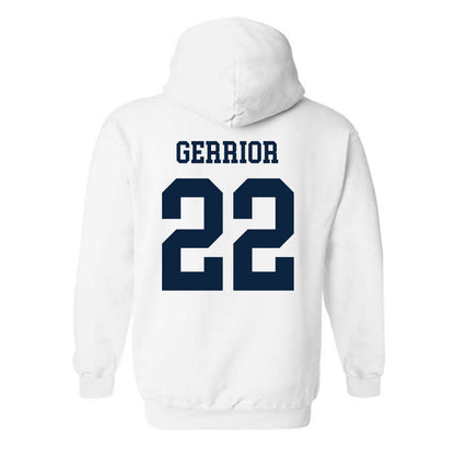 Maine - NCAA Men's Ice Hockey : Will Gerrior - Classic Fashion Shersey Hooded Sweatshirt-1
