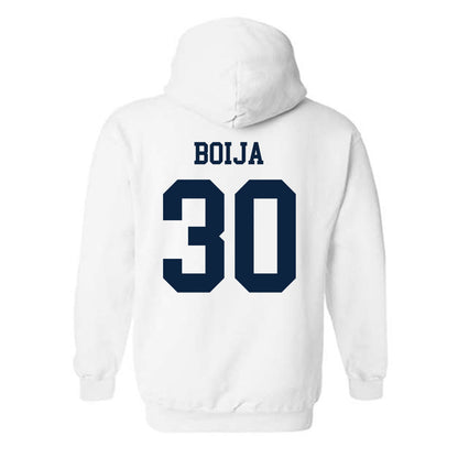 Maine - NCAA Men's Ice Hockey : Albin Boija - Classic Fashion Shersey Hooded Sweatshirt-1