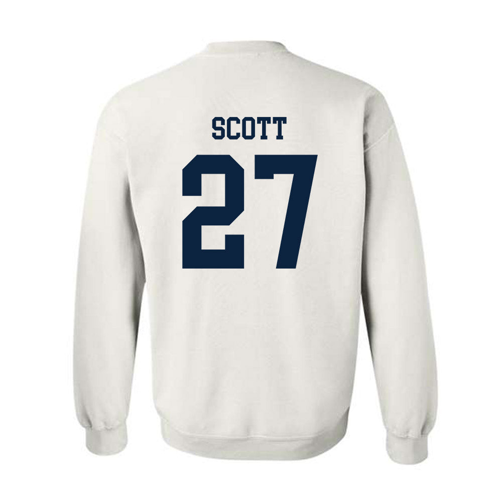 Maine - NCAA Men's Ice Hockey : Max Scott - Classic Fashion Shersey Crewneck Sweatshirt-1
