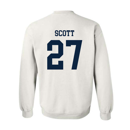 Maine - NCAA Men's Ice Hockey : Max Scott - Classic Fashion Shersey Crewneck Sweatshirt-1
