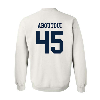 Maine - NCAA Football : Omar Aboutoui - Classic Fashion Shersey Crewneck Sweatshirt-1