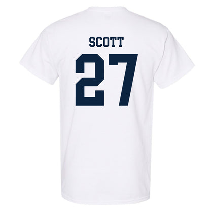Maine - NCAA Men's Ice Hockey : Max Scott - Classic Fashion Shersey T-Shirt-1