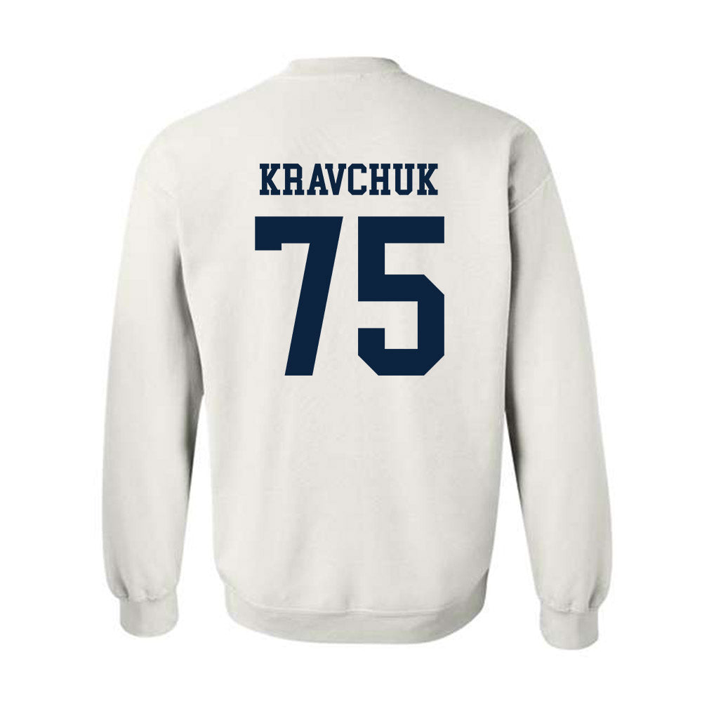 Maine - NCAA Football : Anton Kravchuk - Classic Fashion Shersey Crewneck Sweatshirt-1