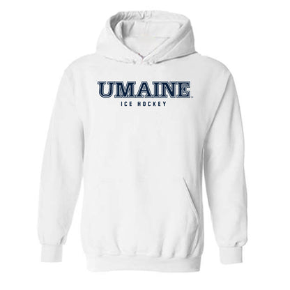 Maine - NCAA Men's Ice Hockey : Will Gerrior - Classic Fashion Shersey Hooded Sweatshirt-0