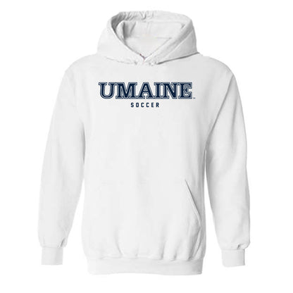 Maine - NCAA Women's Soccer : Isabella Meadows - Classic Fashion Shersey Hooded Sweatshirt-0