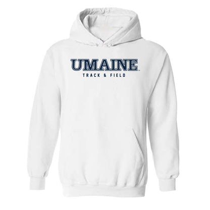 Maine - NCAA Men's Track & Field : Billy Albertson - Classic Fashion Shersey Hooded Sweatshirt-0