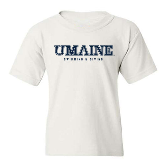 Maine - NCAA Women's Swimming & Diving : Mia Mia Poirier - Classic Fashion Shersey Youth T-Shirt-0