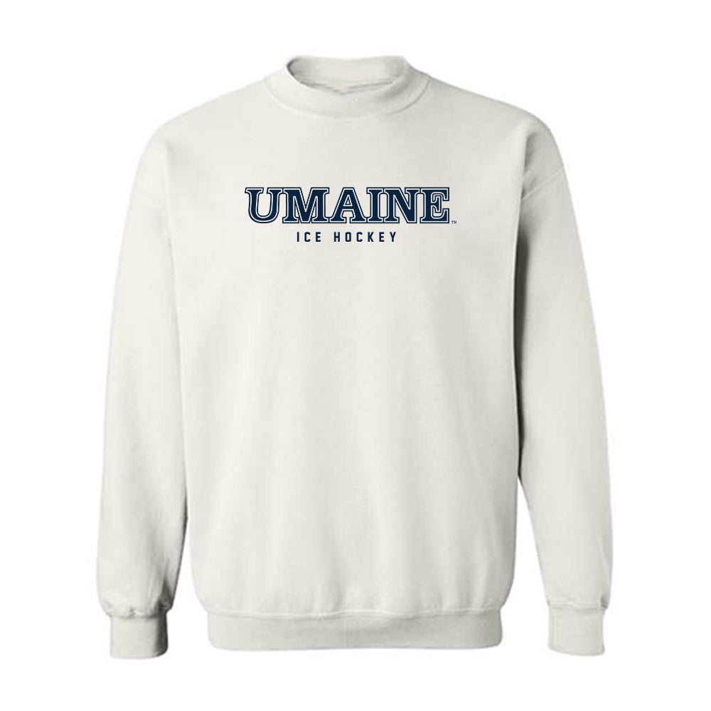 Maine - NCAA Men's Ice Hockey : Simon Motew - Classic Fashion Shersey Crewneck Sweatshirt-0