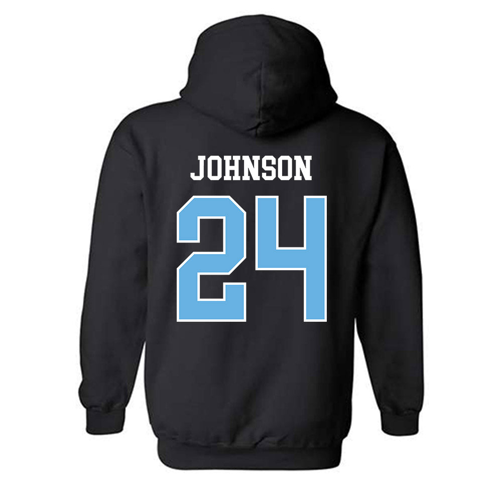 Maine - NCAA Women's Soccer : Grace Johnson - Classic Fashion Shersey Hooded Sweatshirt-1