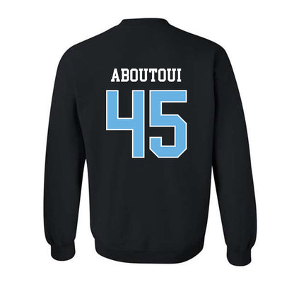 Maine - NCAA Football : Omar Aboutoui - Classic Fashion Shersey Crewneck Sweatshirt-1