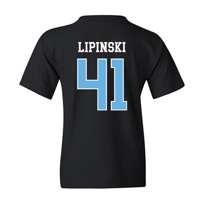 Maine - NCAA Men's Ice Hockey : JADEN LIPINSKI - Classic Fashion Shersey Youth T-Shirt-1