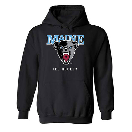 Maine - NCAA Men's Ice Hockey : Lee Parks - Classic Fashion Shersey Hooded Sweatshirt-0