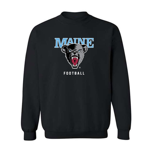 Maine - NCAA Football : Jack Bradshaw - Classic Fashion Shersey Crewneck Sweatshirt-0