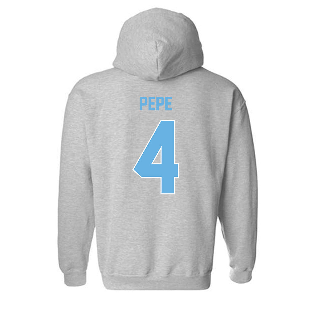 Maine - NCAA Baseball : Nic Pepe - Classic Shersey Hooded Sweatshirt-1