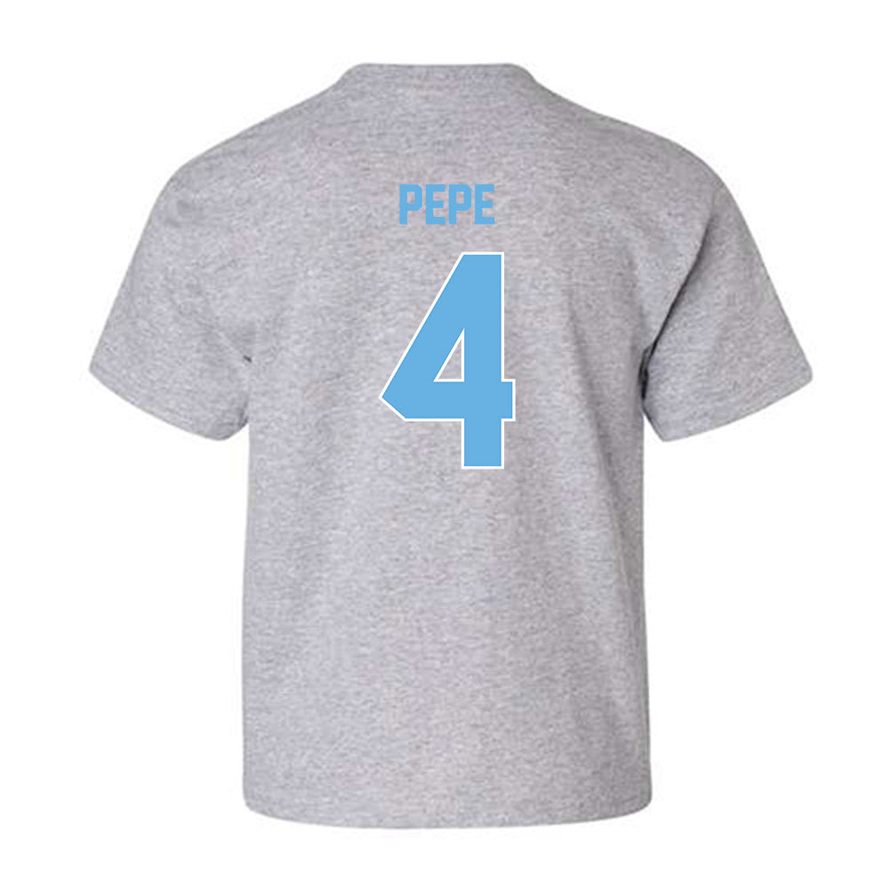 Maine - NCAA Baseball : Nic Pepe - Classic Shersey Youth T-Shirt-1