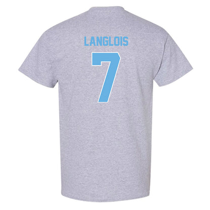 Maine - NCAA Men's Ice Hockey : Jeremy Langlois - Classic Shersey T-Shirt-1