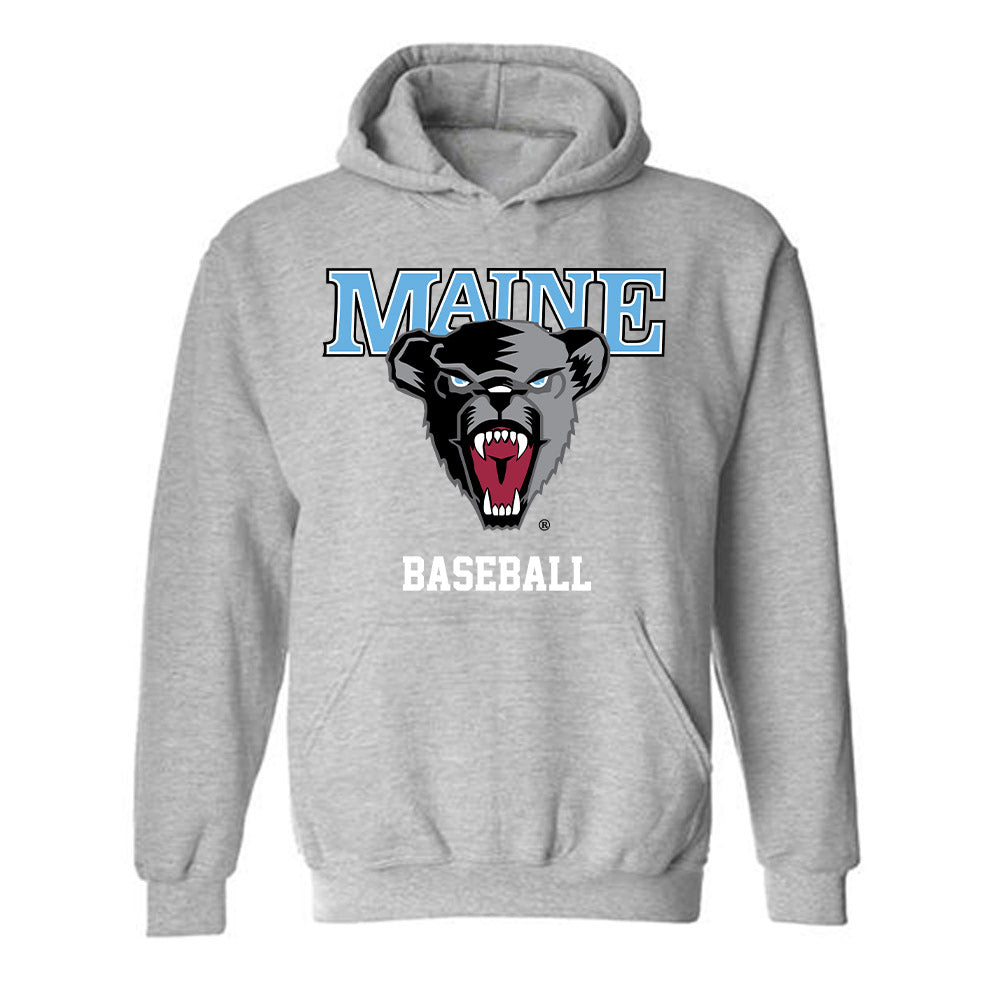 Maine - NCAA Baseball : Will Barter - Classic Shersey Hooded Sweatshirt-0