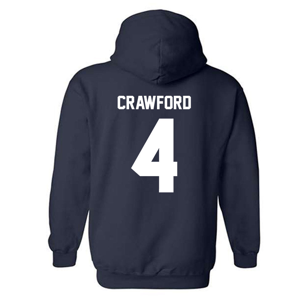 Maine - NCAA Men's Basketball : Caleb Crawford - Classic Shersey Hooded Sweatshirt