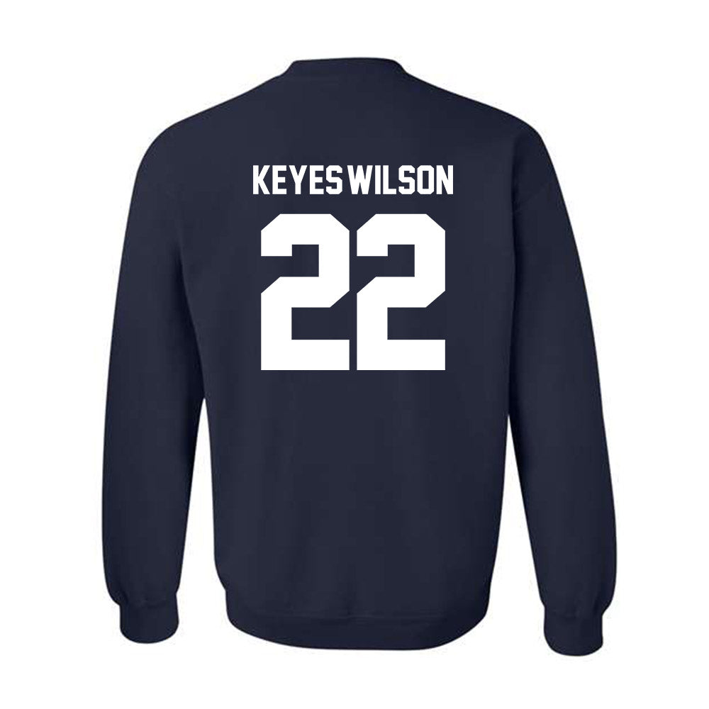 Maine - NCAA Football : Shane Keyes-Wilson - Classic Shersey Crewneck Sweatshirt-1