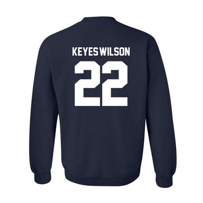 Maine - NCAA Football : Shane Keyes-Wilson - Classic Shersey Crewneck Sweatshirt-1
