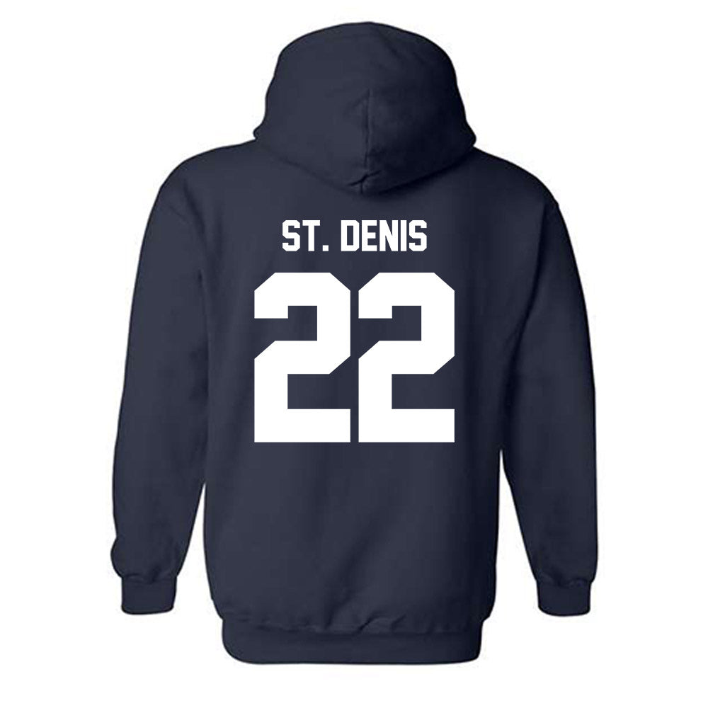Maine - NCAA Baseball : Hunter St. Denis - Classic Shersey Hooded Sweatshirt-1