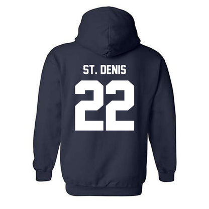 Maine - NCAA Baseball : Hunter St. Denis - Classic Shersey Hooded Sweatshirt-1