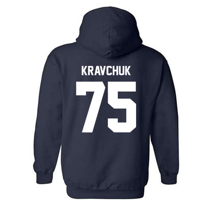 Maine - NCAA Football : Anton Kravchuk - Classic Shersey Hooded Sweatshirt-1