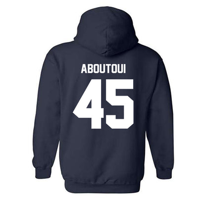 Maine - NCAA Football : Omar Aboutoui - Classic Shersey Hooded Sweatshirt-1