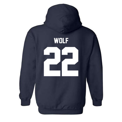 Maine - NCAA Women's Soccer : Jordan Wolf - Classic Shersey Hooded Sweatshirt-1
