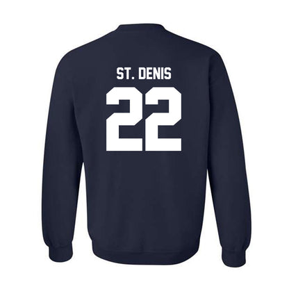 Maine - NCAA Baseball : Hunter St. Denis - Classic Shersey Crewneck Sweatshirt-1