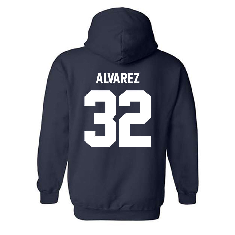 Maine - NCAA Women's Basketball : Olivia Alvarez - Classic Shersey Hooded Sweatshirt-1