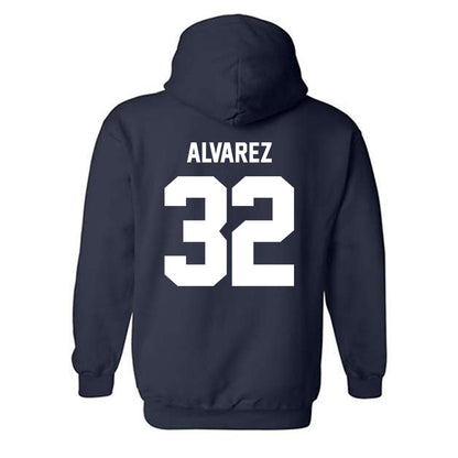Maine - NCAA Women's Basketball : Olivia Alvarez - Classic Shersey Hooded Sweatshirt-1