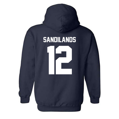 Maine - NCAA Women's Ice Hockey : Sade Sandilands - Classic Shersey Hooded Sweatshirt-1