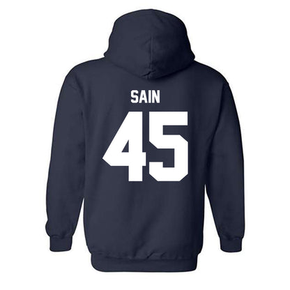 Maine - NCAA Women's Basketball : Kaliyah Sain - Classic Shersey Hooded Sweatshirt-1