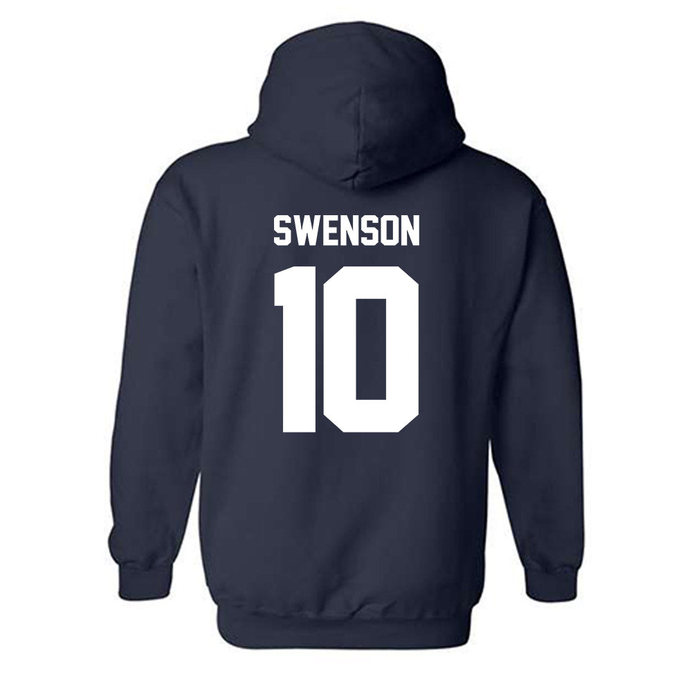 Maine - NCAA Baseball : Erik Swenson - Classic Shersey Hooded Sweatshirt-1