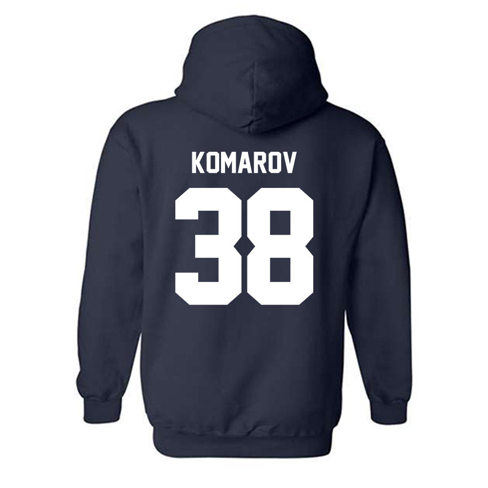 Maine - NCAA Men's Ice Hockey : Oskar Komarov - Classic Shersey Hooded Sweatshirt