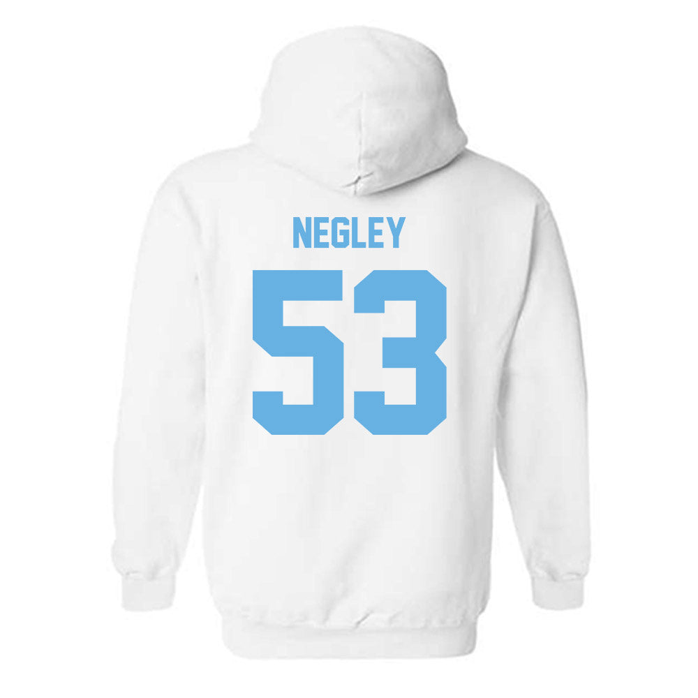 Maine - NCAA Football : Jace Negley - Classic Shersey Hooded Sweatshirt-1