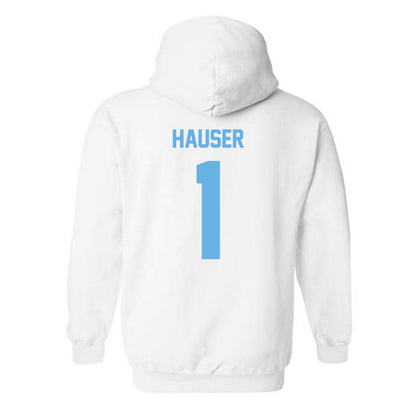 Maine - NCAA Baseball : Rex Hauser - Classic Shersey Hooded Sweatshirt-1