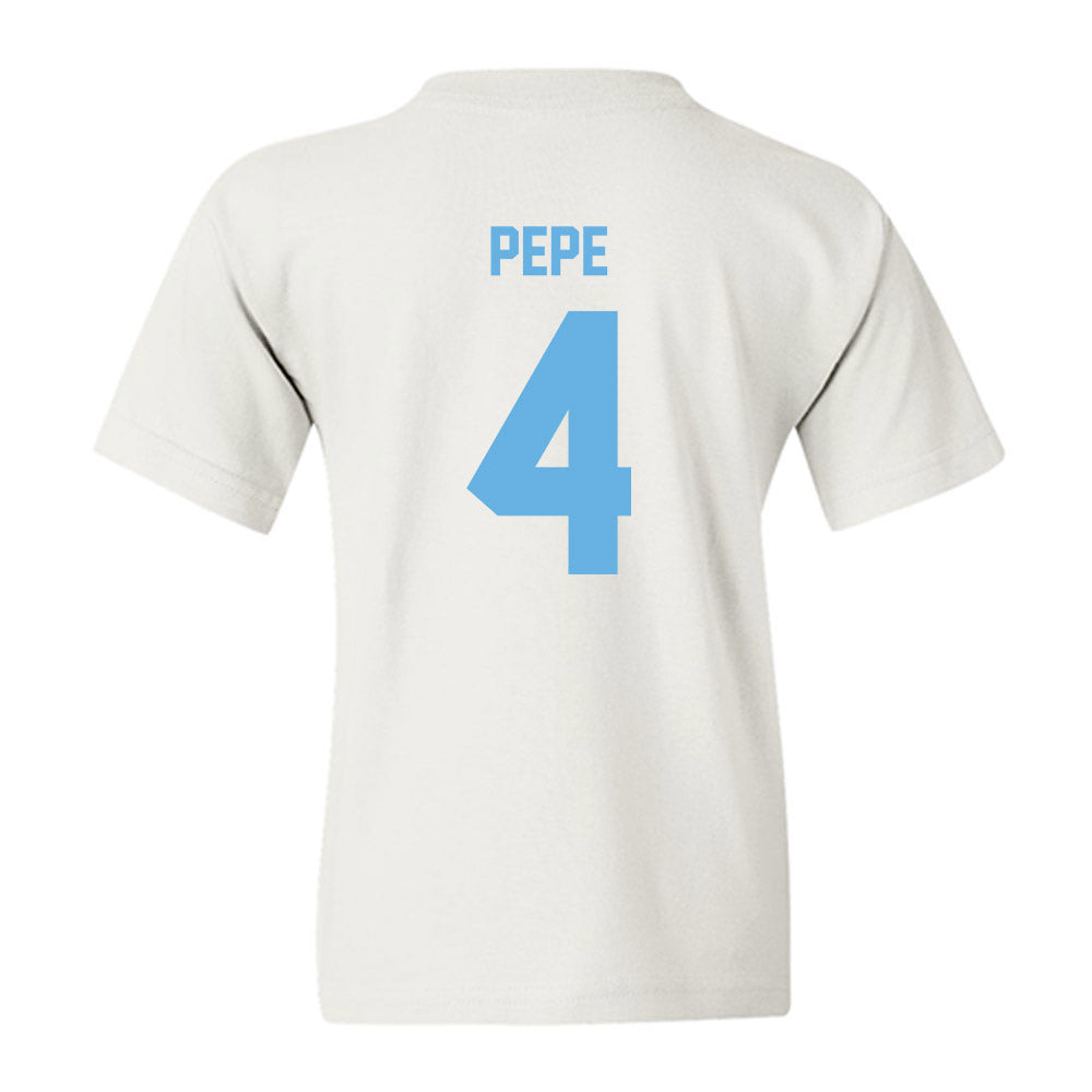 Maine - NCAA Baseball : Nic Pepe - Classic Shersey Youth T-Shirt-1