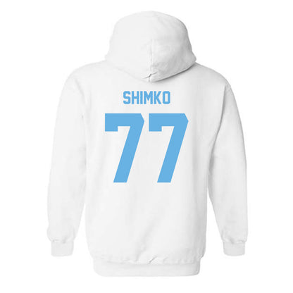 Maine - NCAA Football : Noah Shimko - Classic Shersey Hooded Sweatshirt-1