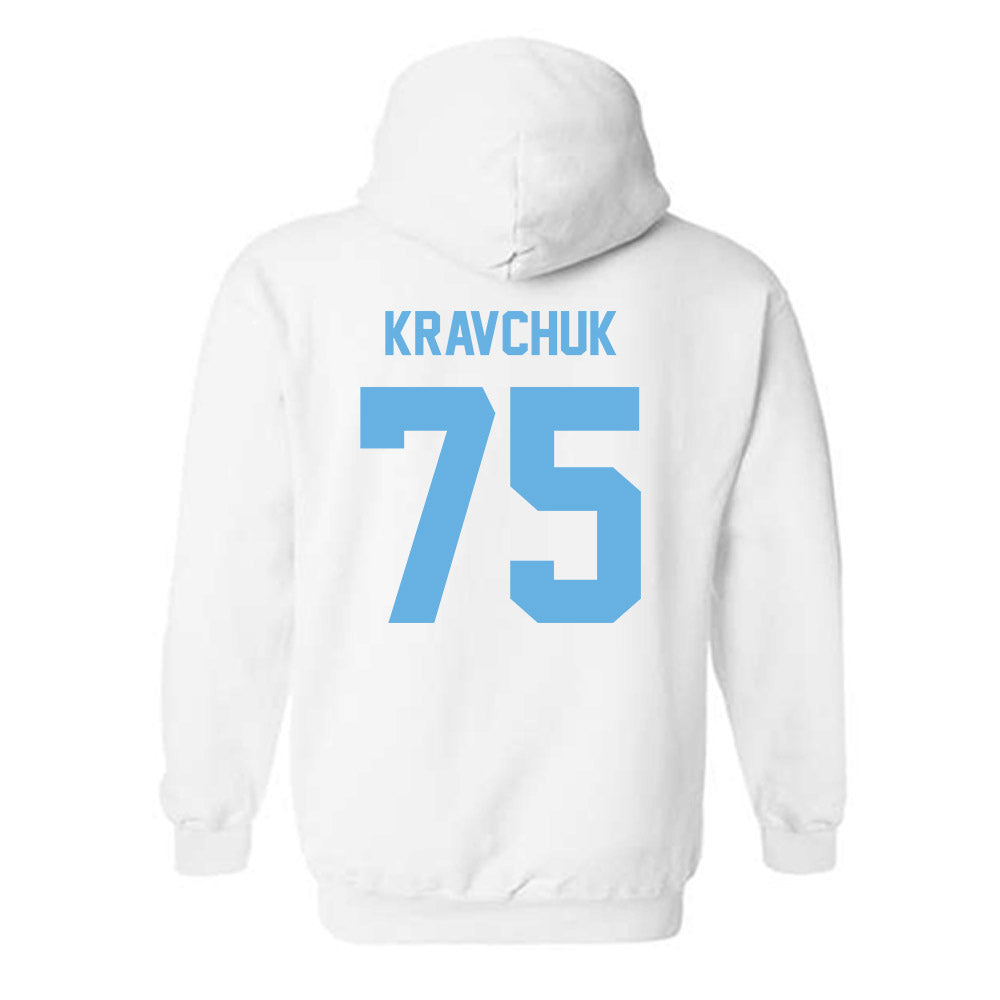 Maine - NCAA Football : Anton Kravchuk - Classic Shersey Hooded Sweatshirt-1