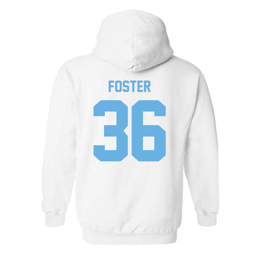 Maine - NCAA Football : Zeb Foster - Classic Shersey Hooded Sweatshirt-1