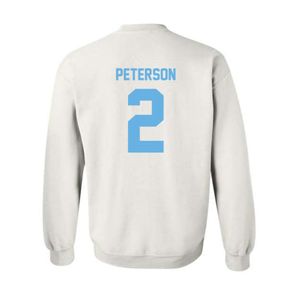 Maine - NCAA Men's Ice Hockey : Lukas Peterson - Classic Shersey Crewneck Sweatshirt-1