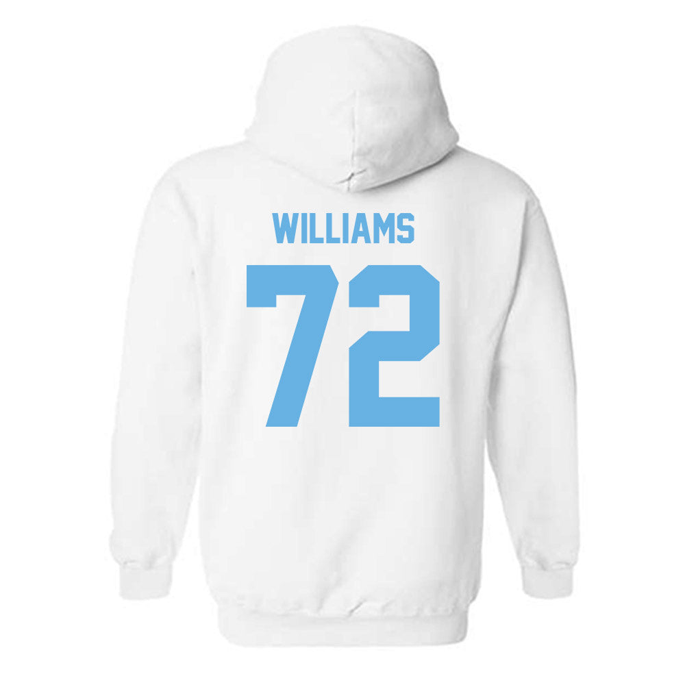 Maine - NCAA Football : Tyler Williams - Classic Shersey Hooded Sweatshirt-1