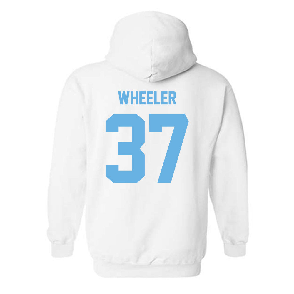 Maine - NCAA Baseball : Owen Wheeler - Classic Shersey Hooded Sweatshirt-1